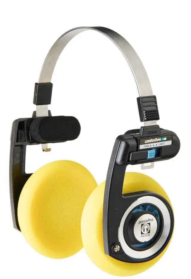 Alt view image 5 of 5 - YAXI EARPADS for Koss PORTAPRO 7colors+Pouch ((Grey+PU+BK+BU+YE+RD+OG))