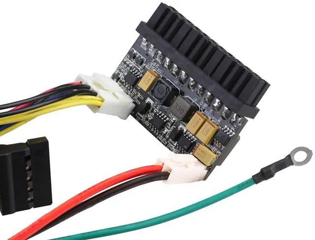 Alt view image 3 of 5 - 24pin DC ATX PSU 12V DC Input DC 12V 150 watt Pico PSU ATX High Mini-ITX Power Supply with Adapter Board ATX Switch PSU Car Auto for Computer Mainboard and car/Motorcycle