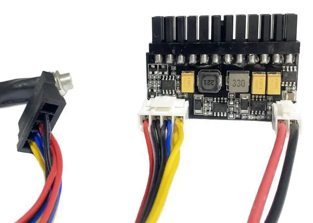 Alt view image 5 of 5 - 24pin DC ATX PSU 12V DC Input DC 12V 150 watt Pico PSU ATX High Mini-ITX Power Supply with Adapter Board ATX Switch PSU Car Auto for Computer Mainboard and car/Motorcycle