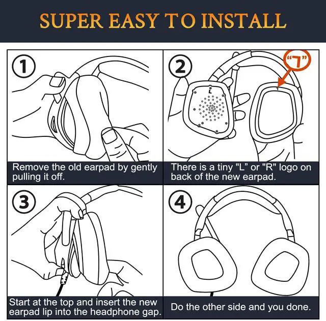 Alt view image 5 of 5 - SOULWIT Cooling-Gel Earpads Replacement for Turtle Beach Stealth 600 Gen 2 USB/MAX, 600 Gen3 PC/PS/XB, 500 XB Wireless Headset, Ear Pad Cushions with Noise Isolation Foam - Red Storm
