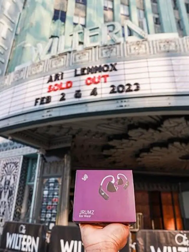 Alt view image 3 of 5 - Jrumz XP02 Wireless in-Ear Monitor Earbuds, Lightweight IEM Earphones with Detachable Cables, 40-Hour Playtime, Over-Ear Earhooks Sound for Singers, Musicians, Drummers, and DJs