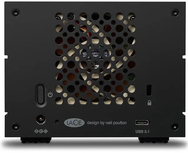 Alt view image 2 of 5 - LaCie 2big RAID 16TB External Hard Drive Desktop HDD  USB-C, 7200 RPM Enterprise Class Drives, for Mac and PC Desktop, Rescue Services (STHJ16000800)