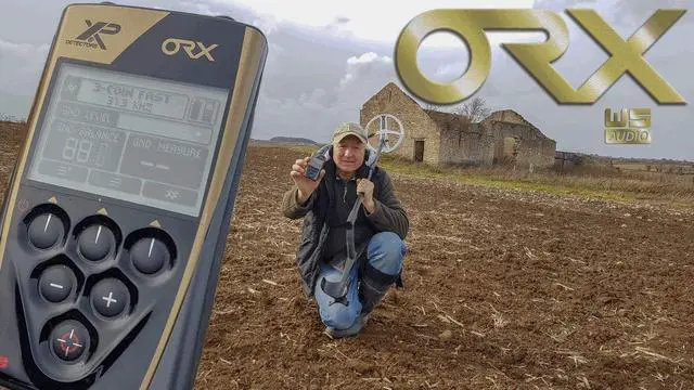 Alt view image 3 of 4 - XP Metal Detectors ORX Detector - Specialized in Gold Hunting - FX02 Wired Headphones, WSAUDIO Wireless Headphones, HF Coil (9'') up to 50kHz, Remote Control and S-Telescopic Lite Stem (ORX-22FX02E)