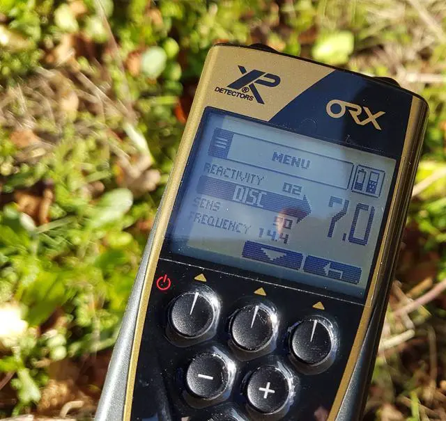 Alt view image 4 of 4 - XP Metal Detectors ORX Detector - Specialized in Gold Hunting - FX02 Wired Headphones, WSAUDIO Wireless Headphones, HF Coil (9'') up to 50kHz, Remote Control and S-Telescopic Lite Stem (ORX-22FX02E)