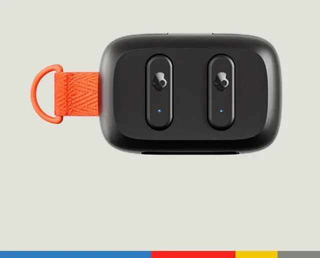 Alt view image 3 of 5 - Skullcandy Dime 3 Wireless Earbuds, Bluetooth Headphones, Noise Isolating Fit, Up to 20 Hours Battery, Microphone for iPhone Android, Easy Carry with Integrated Lanyard - True Black