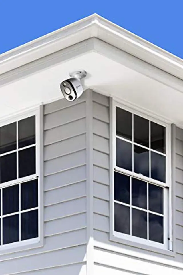 Alt view image 3 of 5 - Swann Add-On DVR Bullet Security Camera System with Sensor Spotlight, 1080p Full HD Video, Indoor or Outdoor Design, Dusk to Dawn Color Night Vision Plus True Detect Heat and Motion Detection