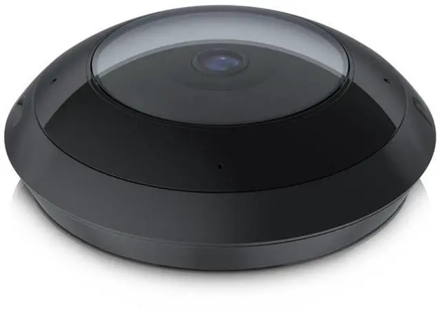 Alt view image 4 of 5 - Ubiquiti UniFi Camera AI 360 | Fisheye Lens 5MP CMOS I Indoor/Outdoor | Black (UVC-AI-360)
