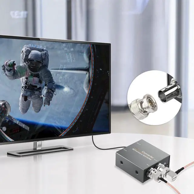 Alt view image 3 of 5 - Superbat HD-SDI 3G SDI Cable 25ft BNC Male to Male 75 ohm RG179 Thin Coaxial Cable for Cameras BMCC Video Equipment,Support HD-SDI 3G-SDI 4K 8K Video, SDI Camera Wire