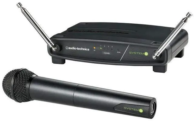 Main image of Audio-Technica System 9 Wireless System Frequency-Agile Handheld Transmitter and Mic (ATW-902A)