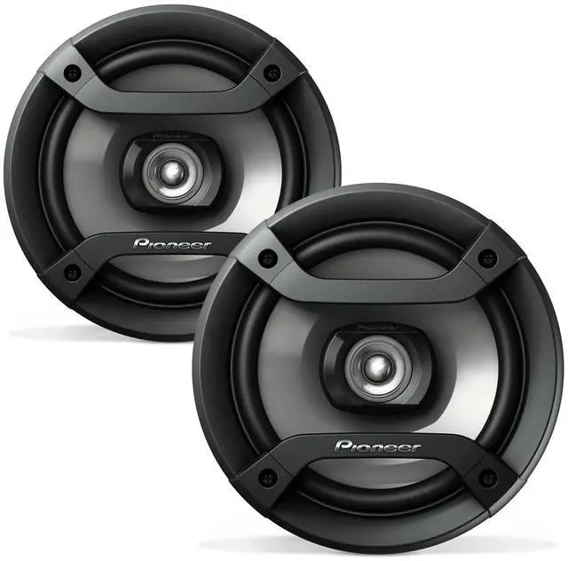 Main image of Pioneer F-Series TS-F1634R 6.5 2-Way Speakers (Pair)  200W Max, Balanced Sound + Smooth Treble, Great Stock Replacement, High-Efficiency Speaker Designed for OEM Power