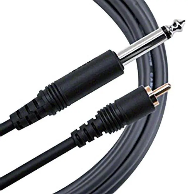 Main image of Mogami Pure Patch PR-10 1/4 to RCA Unbalanced Patch Cable 10 feet