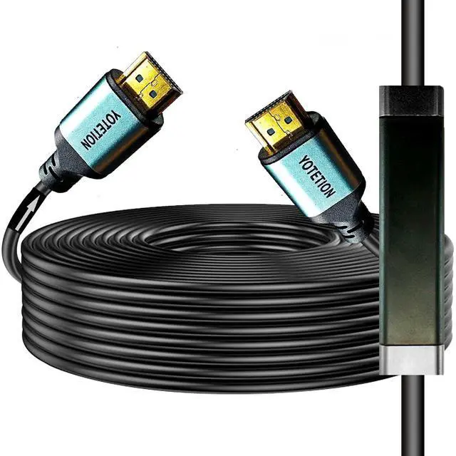 Alt view image 3 of 5 - hdmi Cable 80ft 4k60hz with Built-in Signal Booster. hdmi Cables Extender,HDMI Cable V2.0 with EQ Suppert HDR 4K60HZ