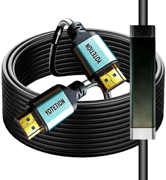 Alt view image 5 of 5 - hdmi Cable 80ft 4k60hz with Built-in Signal Booster. hdmi Cables Extender,HDMI Cable V2.0 with EQ Suppert HDR 4K60HZ