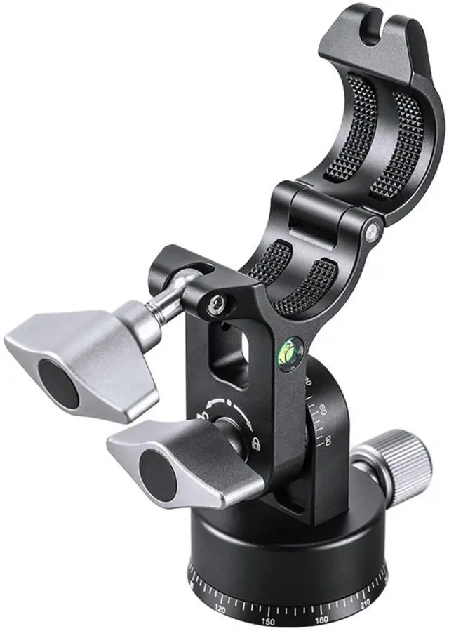 Main image of Leofoto HS-25 Tilt Adapter/Convertor with Panning Base for 25mm Tripod Center Column