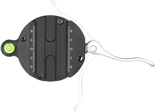 Alt view image 4 of 5 - Leofoto YB-75LC Leveling Base with Handle, Lever Release, Long Handle with Hook, for 75mm Systematic Tripod, Arca Compatible (YB-75LC)