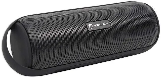 Main image of Rockville RPB25 40W Peak/15W RMS Portable Bluetooth Speaker, TWS Stereo Pairing, USB/SD/Aux/FM, Micro USB Charging, Water-Resistant, for Outdoor and Indoor Use