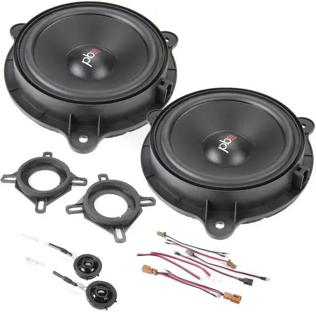 Main image of Powerbass OE65C-NS2 2 OEM Replacement Component Speaker Compatible with Select Nissan Vehicles