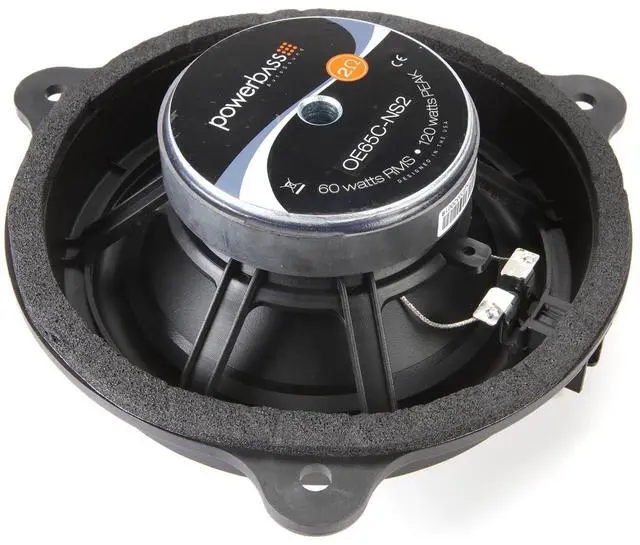 Alt view image 3 of 5 - Powerbass OE65C-NS2 2 OEM Replacement Component Speaker Compatible with Select Nissan Vehicles