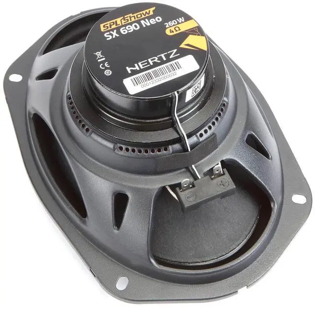 Alt view image 2 of 5 - Hertz SPL Show Series SX-690-NEO 6x9 Three-Way SPL Coaxial Speakers with Neo Magnets and UV/Waterproofing