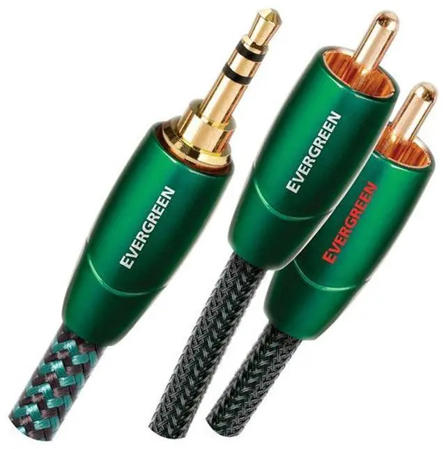 Main image of Audioquest Evergreen Audio Interconnect 1m (3 feet 4inches) 3.5mm to RCA
