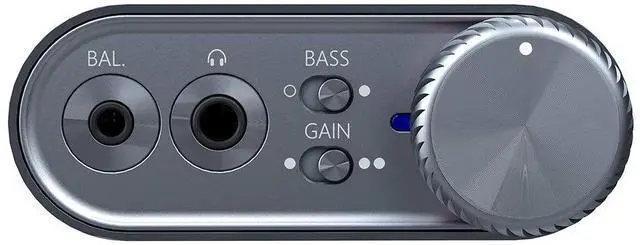 Alt view image 4 of 4 - FiiO NEWK3 Amplifier Headphone Amps Portable High Resolution 384kHz/32bit DSD256 USB Type-C Lossless for PC/Laptop/Smartphones/Speaker Home Audio(Titanium)