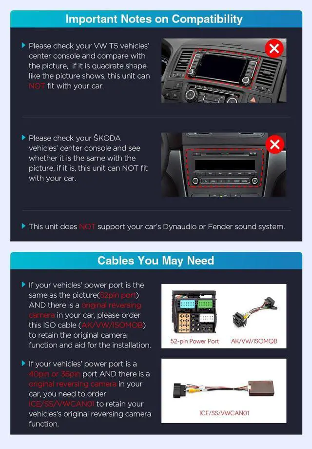 Alt view image 3 of 5 - XTRONS Car Stereo for VW Volkswagen EOS Golf, Android 14 Octa Core 6GB+128GB Car Radio, 9 QLED IPS Touch Screen GPS Navigation for Car Bluetooth Head Unit Built-in DSP Car Play Android Auto 4G LTE