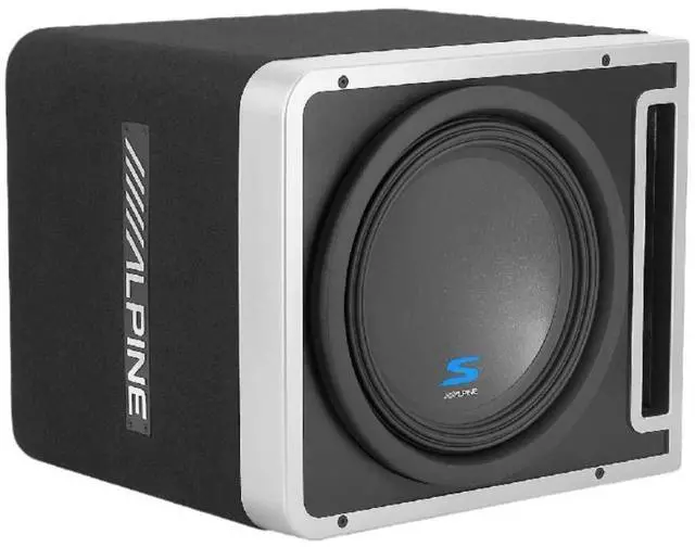 Alt view image 4 of 5 - Alpine S2-SB10V 10" Halo S-Series Preloaded Subwoofer Ported Enclosure with ProLink