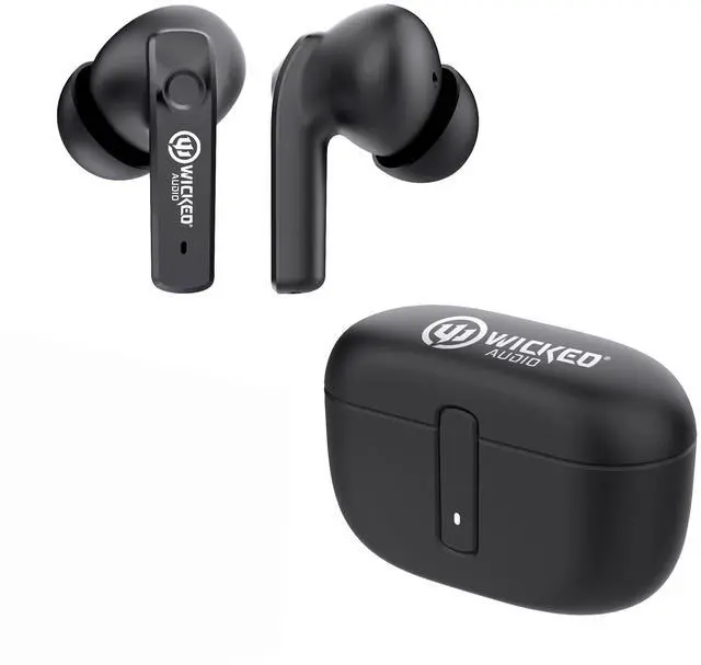 Main image of Wicked Audio Mojo 700 True Wireless Bluetooth Earbuds | ANC Noise Cancelling | Clear Call Mics | Long Battery Life | Mobile App | Custom EQ Modes | GPS Find Buds | Transparency Mode | Low Latency