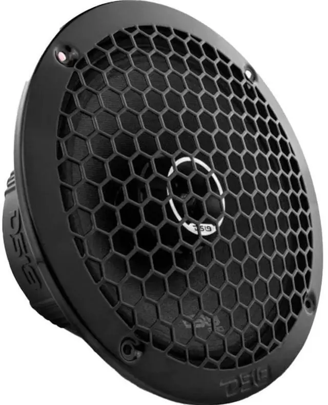 Main image of DS18 PRO-ZT6 6.5-Inch 2 Way Pro Audio Midrange Speakers with Built-in Bullet Tweeter 4-Ohms 450W Max 225W RMS Water Resistant - Black Metal Mesh Grill Included (1 Speaker)
