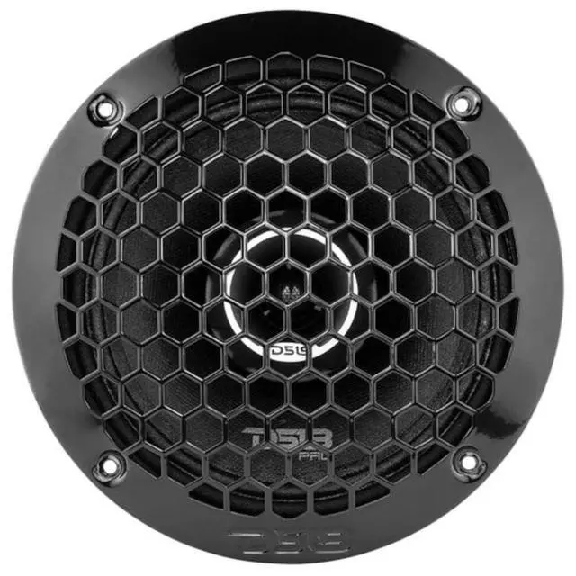 Alt view image 5 of 5 - DS18 PRO-ZT6 6.5-Inch 2 Way Pro Audio Midrange Speakers with Built-in Bullet Tweeter 4-Ohms 450W Max 225W RMS Water Resistant - Black Metal Mesh Grill Included (1 Speaker)