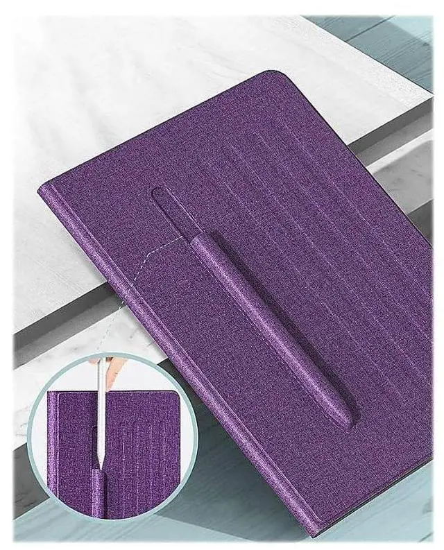 Alt view image 2 of 5 - Sahara - Indy Series Folio Case for iPad Pro 11" (2nd, 3rd, and 4th Gen 2020-2022), iPad Air 11" (M2 2024/M3 2025), Purple, (TB00009)