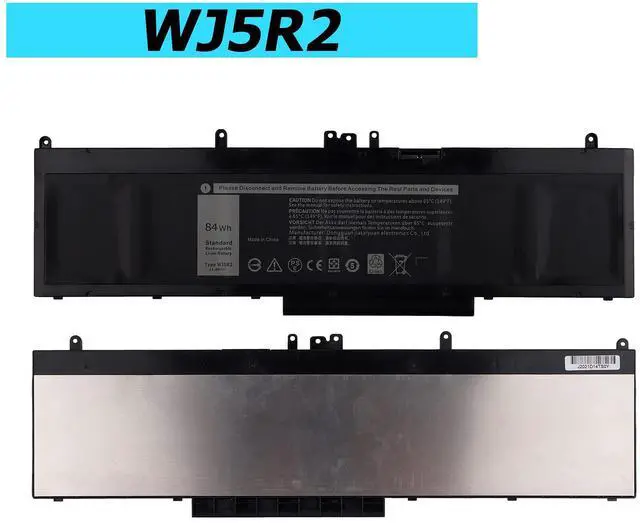 Alt view image 2 of 4 - Vvsialeek WJ5R2 84Wh Replacement Battery Compatible with Precision 3510 Series 4F5YV