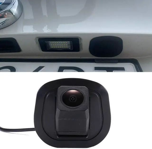 Alt view image 2 of 5 - 1280720 Pixels 1000TV Lines Waterproof Backup Vehicle Camera Color Car Rear View Camera 170 Degree Viewing Angle License Plate Parking Reverse Replacement for BMW X5 E70 X6 E71 Bj 2011 X1 E84 325d