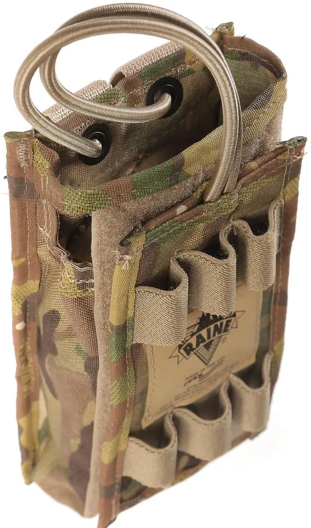 Alt view image 2 of 4 - Raine Tactical Gear | an/PRC 163/152/148/MPU5 Radio Pouch, Multicam - Snug fit, Versatile, accessible, and Convenient for Military, Police, Firefighters, EMTs and More (Multicam)