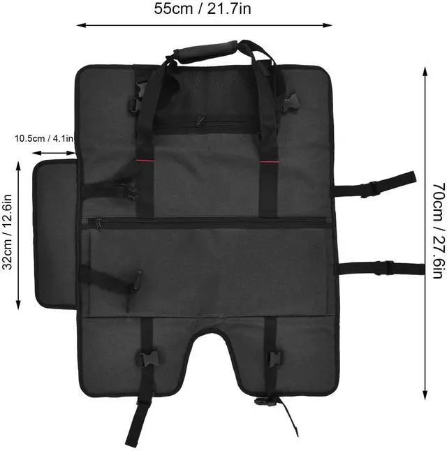 Alt view image 5 of 5 - Computer Monitor Carrying Bag, Portable Protective Carrying Case for for 24in LCD Screens and Monitors