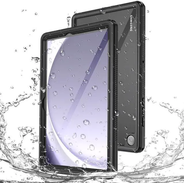 Main image of Miimall Compatible for Samsung Galaxy Tab A9+/A9 Plus Waterproof Case, 360 Full-Body TPU Ultra-Thin Transparent PET Front Waterproof Case for Galaxy Tab A9+/A9 Plus 11" 2023(Model SM-X210/X216/X218)