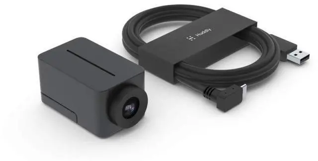 Alt view image 5 of 5 - Huddly IQ Full HD 1080p USB Video Conferencing Camera with 150-Degree View and AI Capabilities