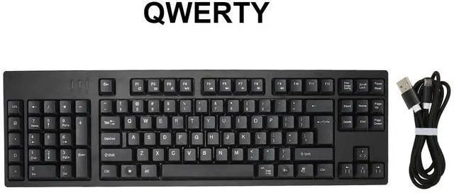 Alt view image 4 of 5 - Yosoo Health Gear Left Handed Keyboard Ergonomic 109 Keys Computer Keyboard, Micro USB Left Handed Keyboard for Business and Accounting, Plug and Play Office Keyboard for Business Accounting Designer