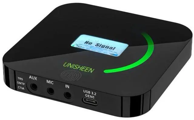 Main image of UNISHEEN USB 3.2 4K60 Game Capture Card - 1080P 240 FPS & HDR VRR Passthrough, Near-Zero Latency, OBS Certified, Plug & Play - Record & Stream with PC, PS5, Switch