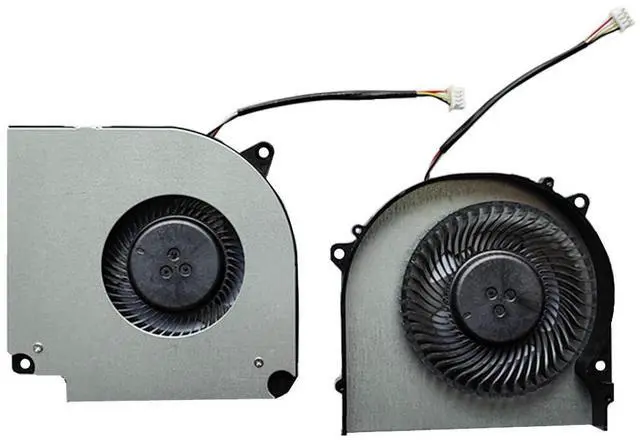 Alt view image 2 of 2 - TXLIMINHONG New Compatible CPU and GPU Cooling Fan for Hasee Z7M-CT5NA Z7M-CN7NA Z7M-CT7NK T58-V EFC-70100V1-0AH DC5V