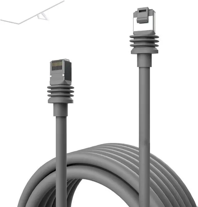 Main image of CHGRNLF 75FT Gen 3 Cable for Starlink, V3 Ethernet Cable for Starlink Gen 3, Waterproof Outdoor Grey