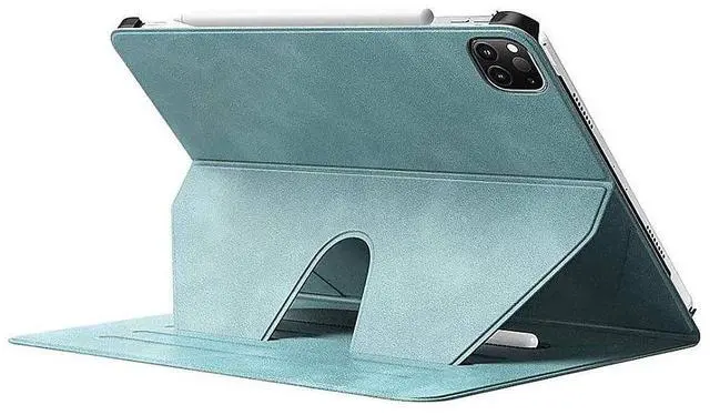Main image of Sahara - Indy Series Folio Case for iPad Pro 11" (2nd, 3rd, and 4th Gen 2020-2022), iPad Air 11" (M2 2024/M3 2025), Aqua, (TB00008)