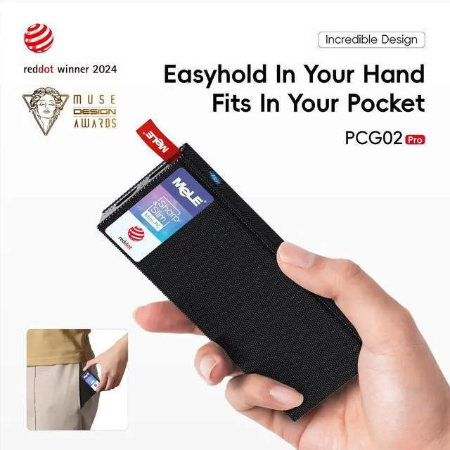 Alt view image 2 of 5 - MeLE Fanless Mini PC Stick PCG02 Pro N5105 8GB/256GB, WiFi5 USB PD3.0, Micro Computer Desktop Dual HDMI, Gigabit Ethernet BT5.1, Compact SFF on Business Office Industrial IoT Home