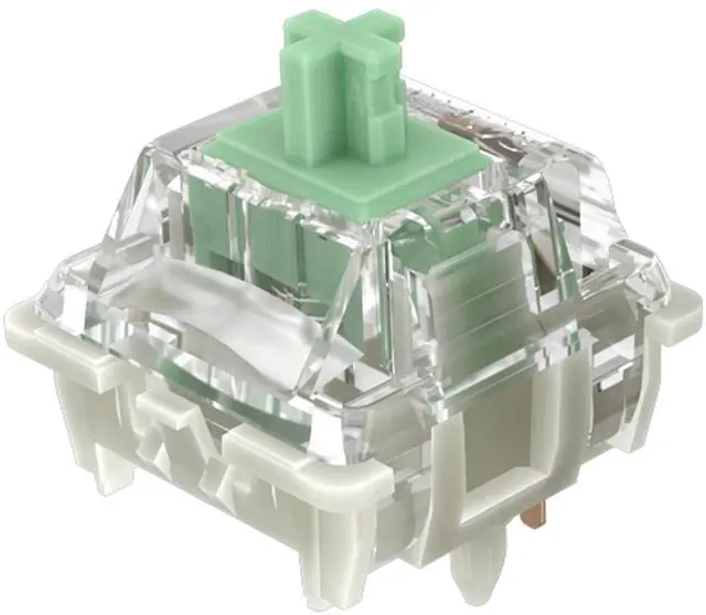 Main image of Gateron Baby Kangaroo 2.0 Keyboard Switches, Heavy Tactile RGB LED 5 Pin 22mm Dual-Stage Spring Pre-lubed Switches for MX Mechanical Keyboard(72PCS)