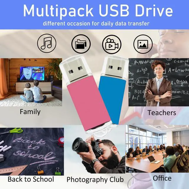 Alt view image 3 of 5 - 1GB USB Flash Drive 20 Pack Nicepicten Bulk USB 2.0 Thumb Drives 20Pack Metal Jump Zip Drive Memory Stick Pendrive Memoria USB 1 GB with 20PCS Lanyard Label - Mixcolor 20 X 1GB Flash Drives Bulk