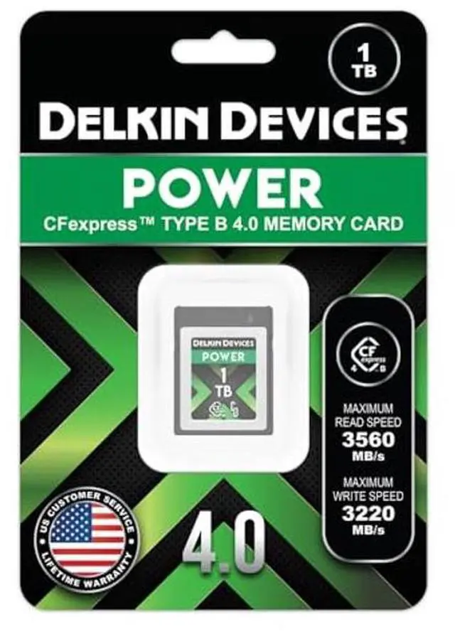 Alt view image 5 of 5 - Delkin 1TB CFexpress Type B 4.0 Memory Card for Digital Cameras | Ideal for Express Transfer of Images and Videos for Storage | 1TB Memory Card Storage