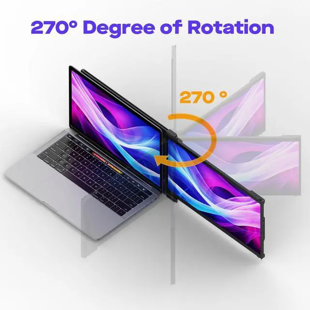 Alt view image 5 of 5 - 2024 Nexus Laptop Screen Extender,13" FHD 1080P Laptop Monitor Extender,Type-C/HDMI Plug and Play,Support Windows/Mac/Android/Switch Compatible
