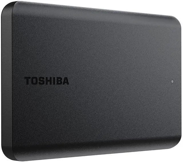Main image of Toshiba Canvio Basics 1TB Portable External Hard Drive USB 3.0, Black - HDTB510XK3AA