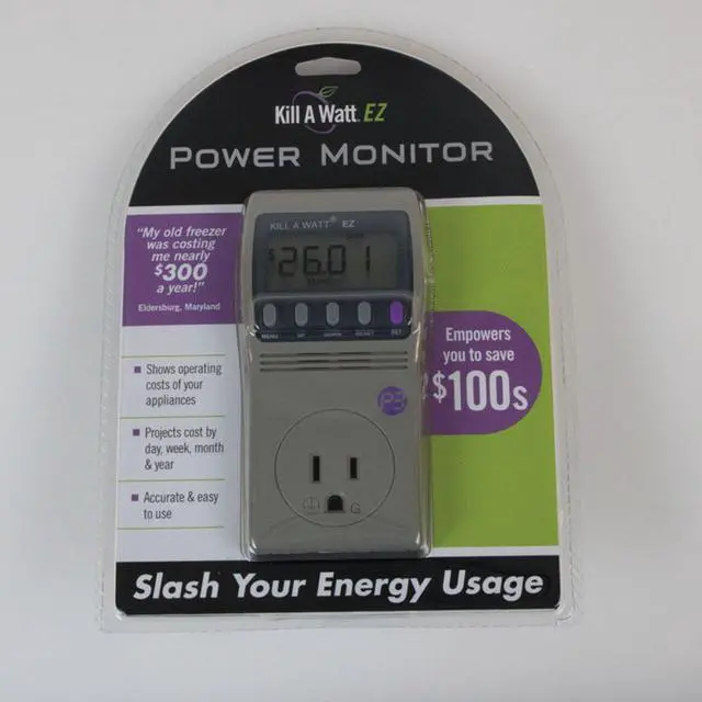 Alt view image 4 of 5 - P3 International P4460 Kill A Watt EZ Electricity Usage Monitor, grey (3-Pack)