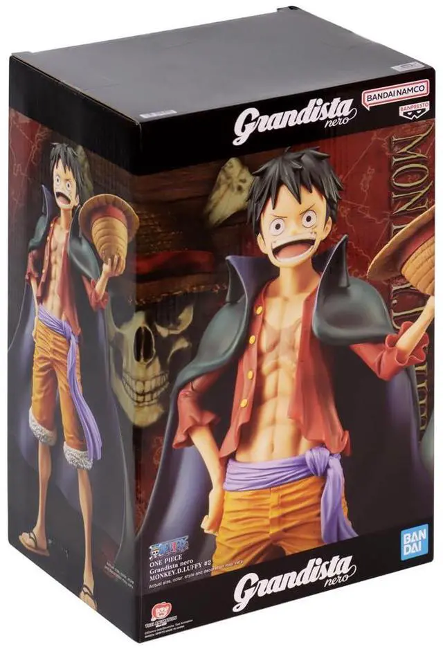 Alt view image 3 of 5 - Banpresto - One Piece - Grandista Nero - Monkey. D. Luffy #2 Statue
